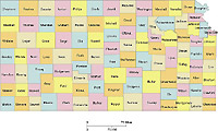 kansas kansas map