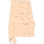 Alabama Map