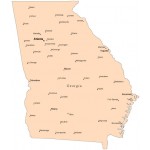 georgia map