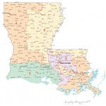 louisiana map