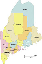 maine map