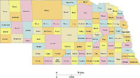 nebraska map