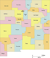 new mexico map