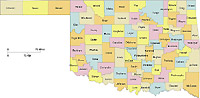 oklahoma map