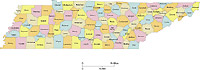 tennessee map