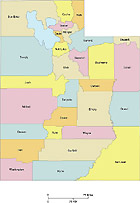 utah map