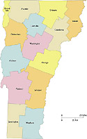 vermont map