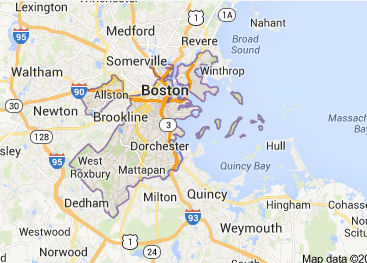 boston map
