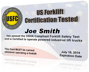 38 Forklift Operator Certification Earn Your Fork Lift Operator S License Today