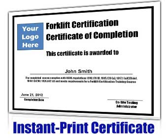 Forklift Certification Kit Get Your Employees Forklift Certified